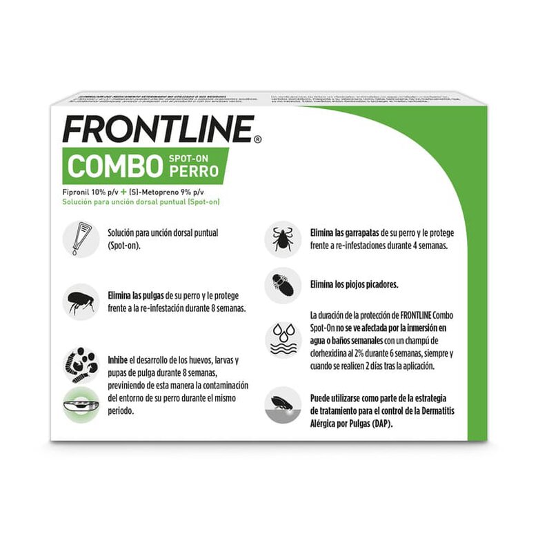 Frontline Spot On Compo Pipetas Antiparasitarias Perros 20 - 40 kg, , large image number null